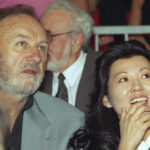 Gene Hackman and Betsy Arakawa attending a public event together.
